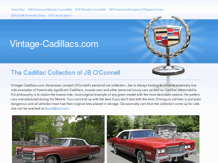 www.vintage-cadillacs.com