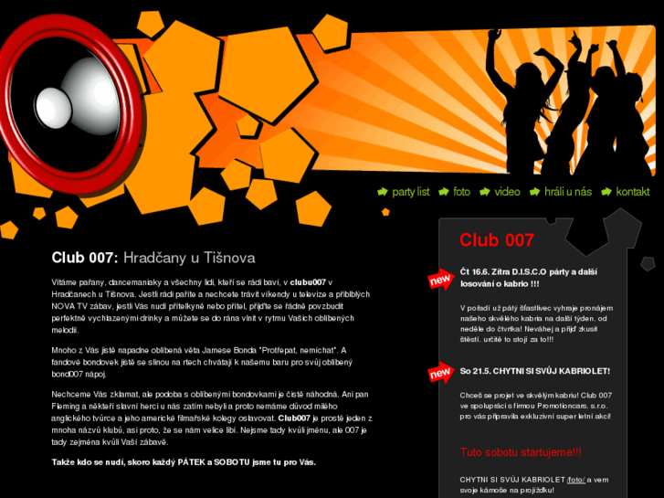 www.club007.cz