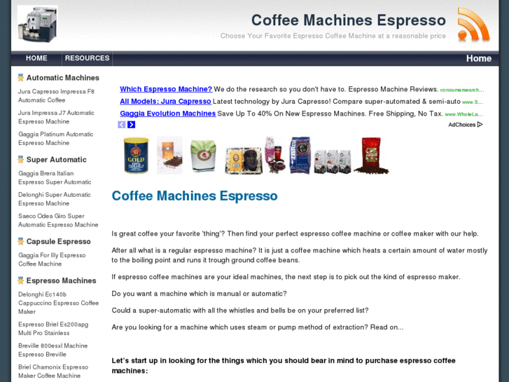 www.coffeemachinesespresso.com