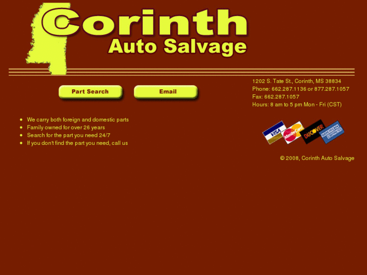 www.corinthautosalvage.com