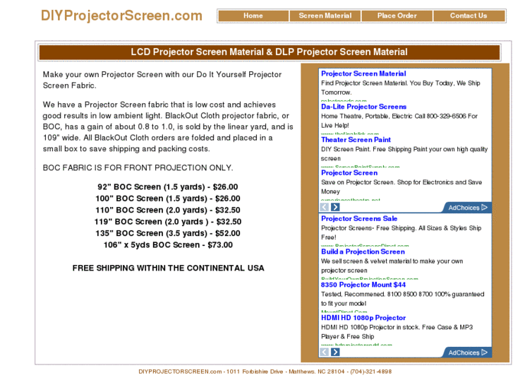 www.diyprojectorscreen.com