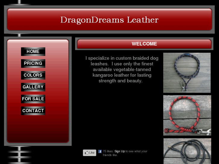 www.dragondreamsleather.com