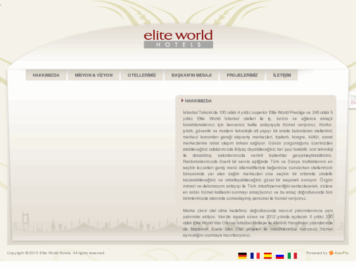 www.eliteworldhotels.com.tr