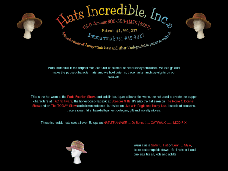 www.hatsincredible.com