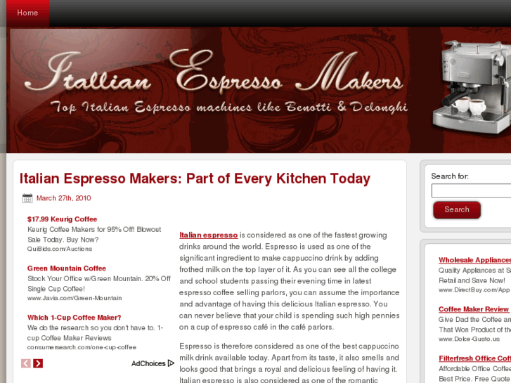 www.italianespressomakers.net