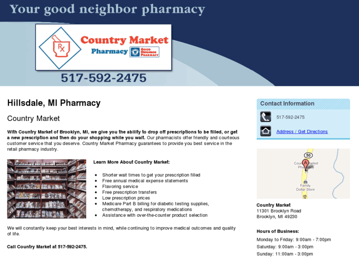 www.pharmacieshillsdalemi.com