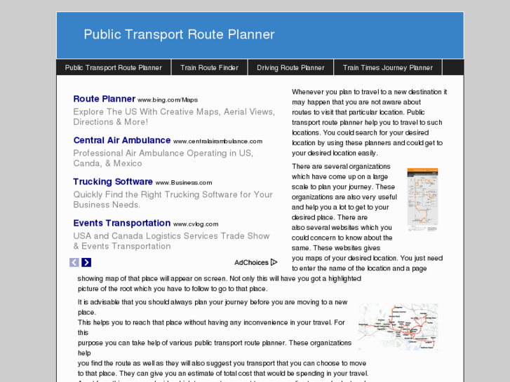 www.publictransportrouteplanner.com