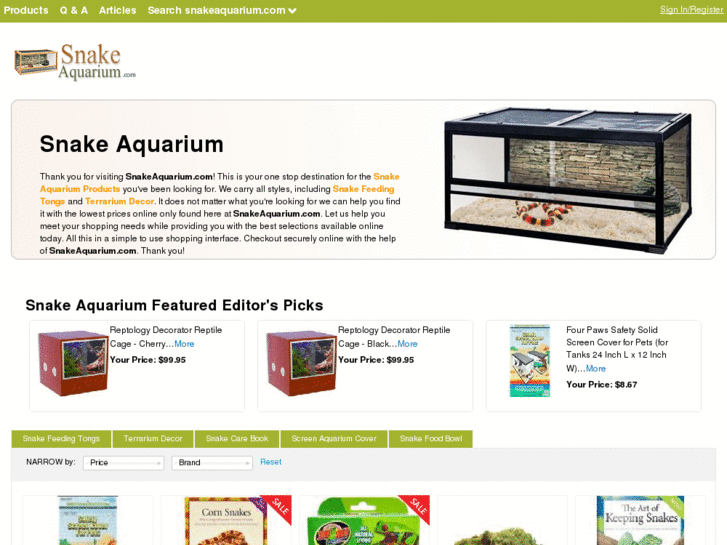 www.snakeaquarium.com