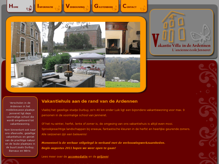 www.vakantiehuisardennen.biz