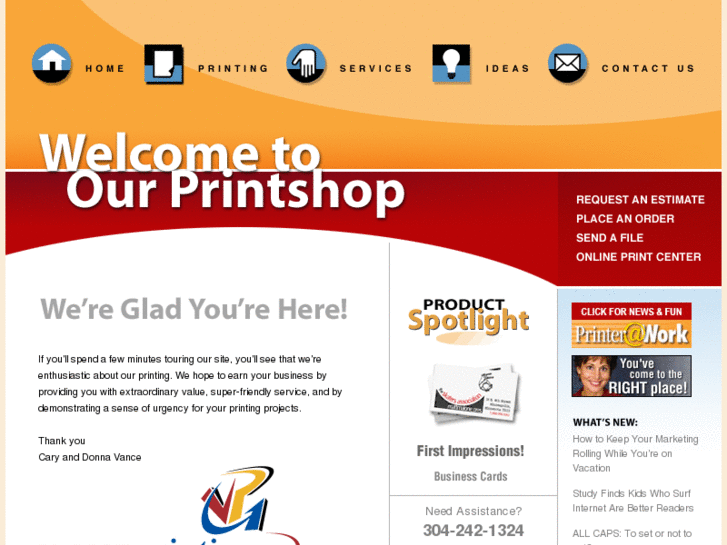 www.vanceprintingandgraphics.com