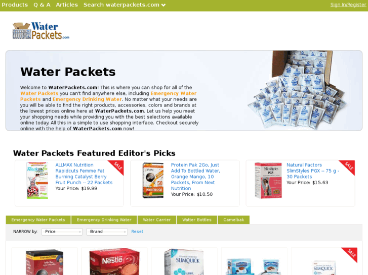 www.waterpackets.com