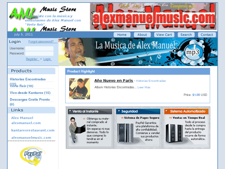 www.alexmanuelmusic.com