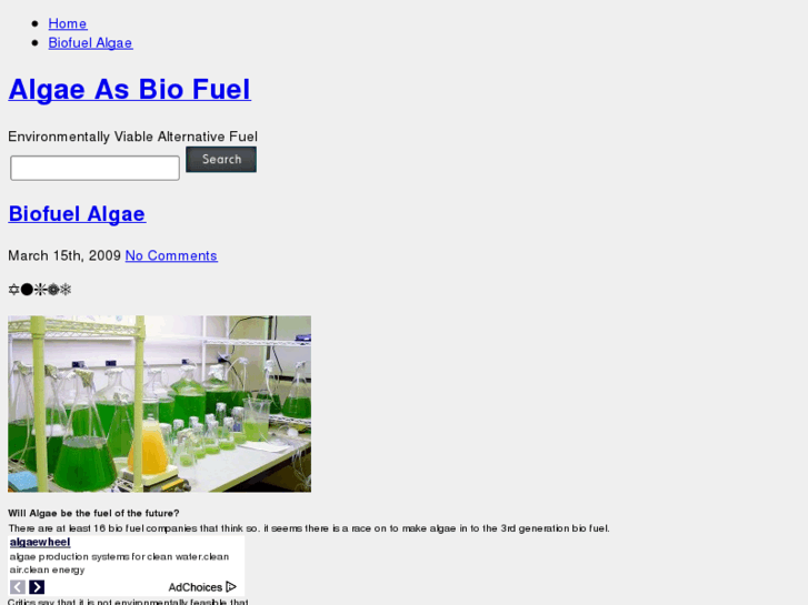 www.algaeasbiofuel.net