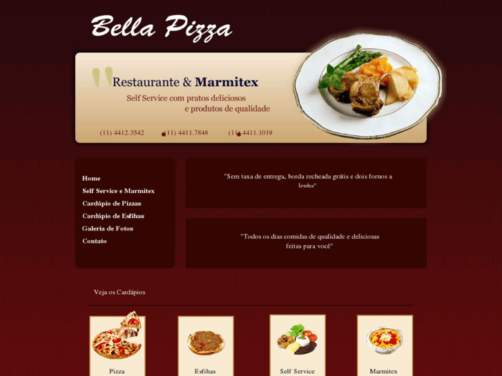 www.bellapizzaatibaia.com.br