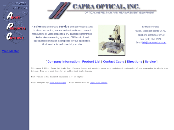 www.capraoptical.com