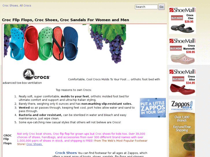 www.crocsandshoes.com