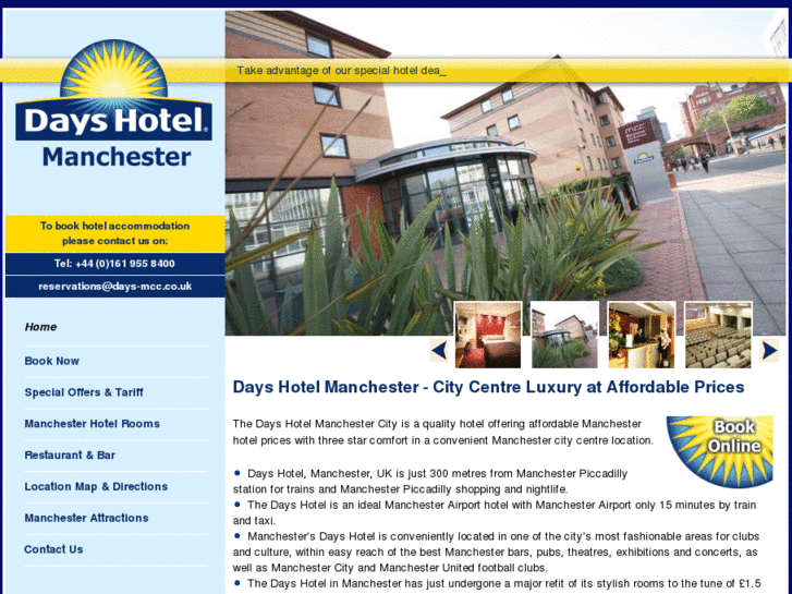 www.dayshotelmanchester.co.uk