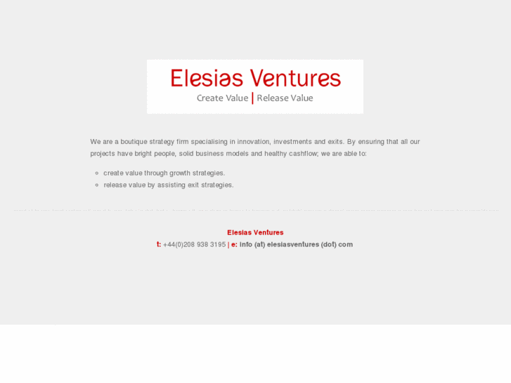 www.elesiasventure.com