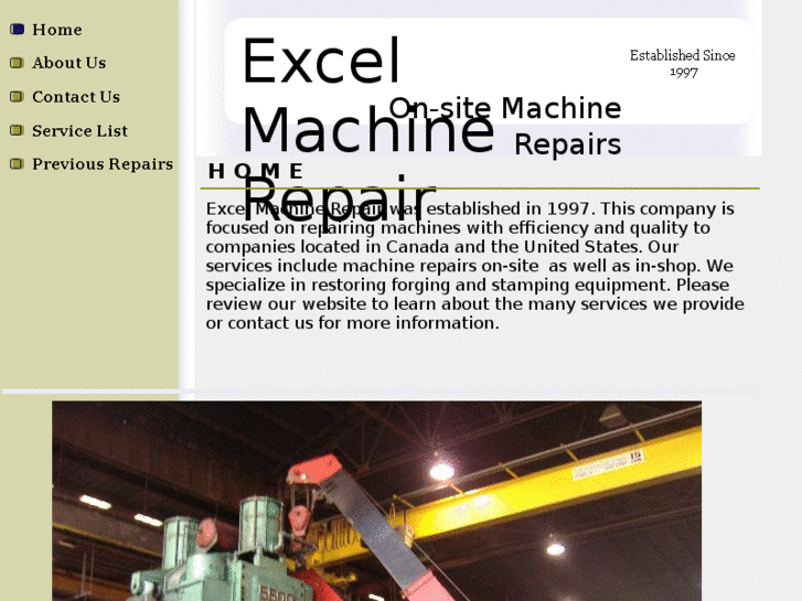 www.excelmachinerepair.com