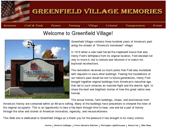 www.greenfieldvillagememories.com