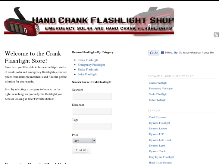 www.handcrankflashlightshop.com