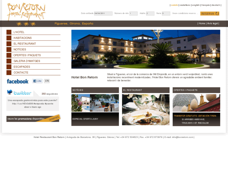 www.hotelbonretorn.es