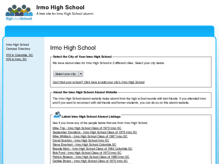 www.irmohighschool.net