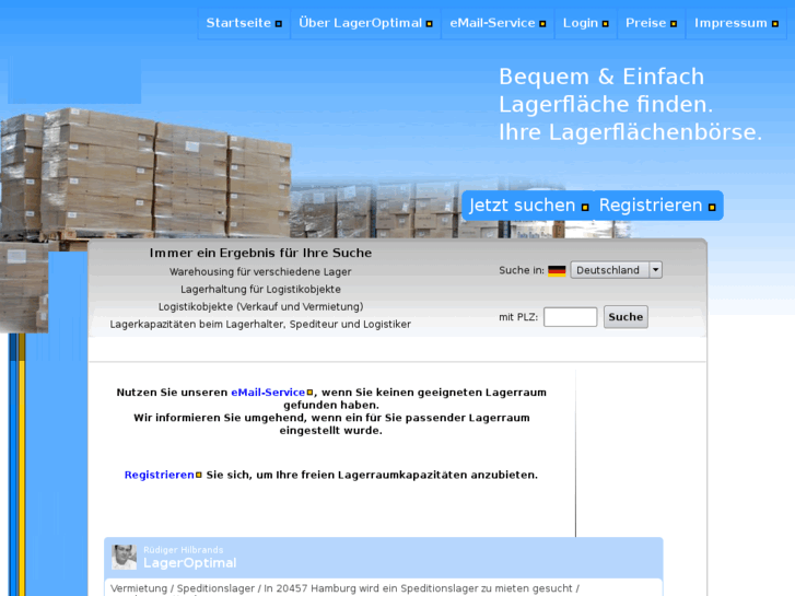 www.lagerhalle-gesucht.com