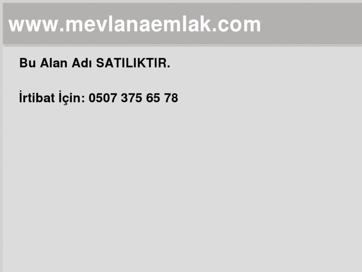 www.mevlanaemlak.com