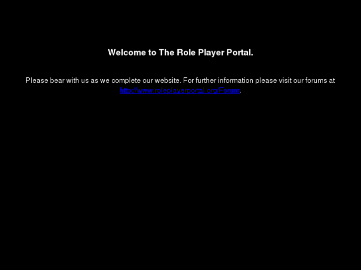 www.roleplayerportal.org