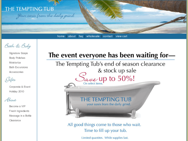 www.thetemptingtub.com