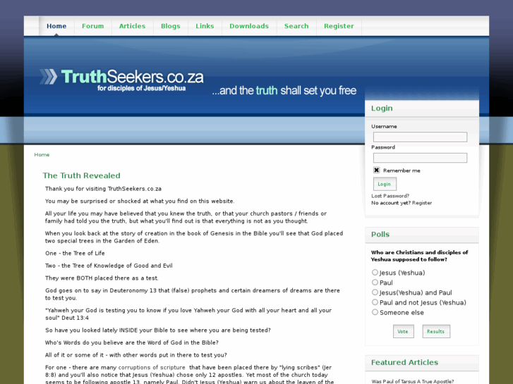 www.truthseekers.co.za