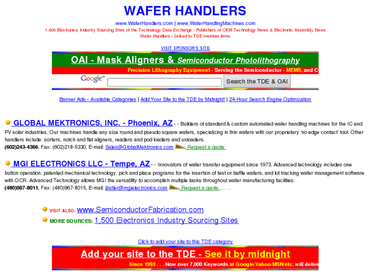 www.waferhandlers.com