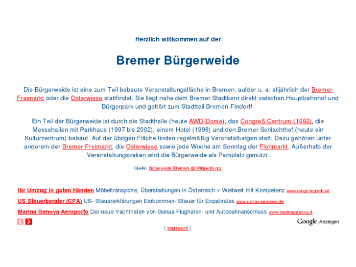 www.buergerweide.com