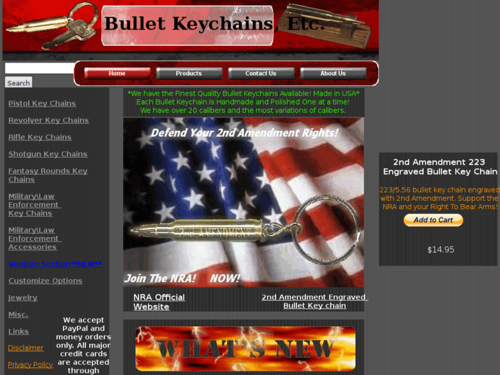 www.bulletkeychainsetc.com