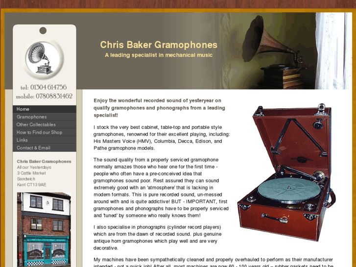 www.chrisbakergramophones.co.uk