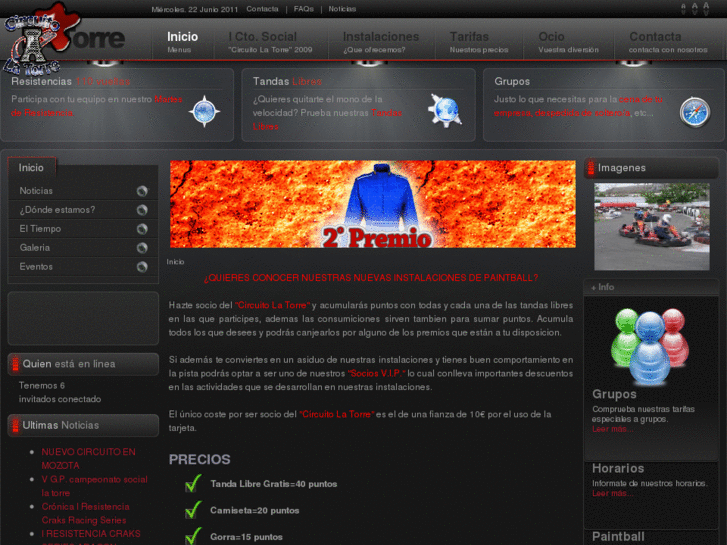 www.circuitolatorre.net