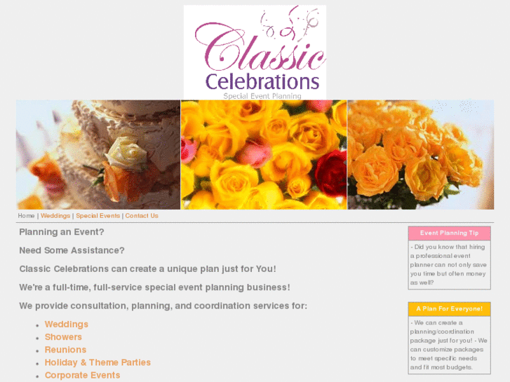 www.classic-celebrations.net