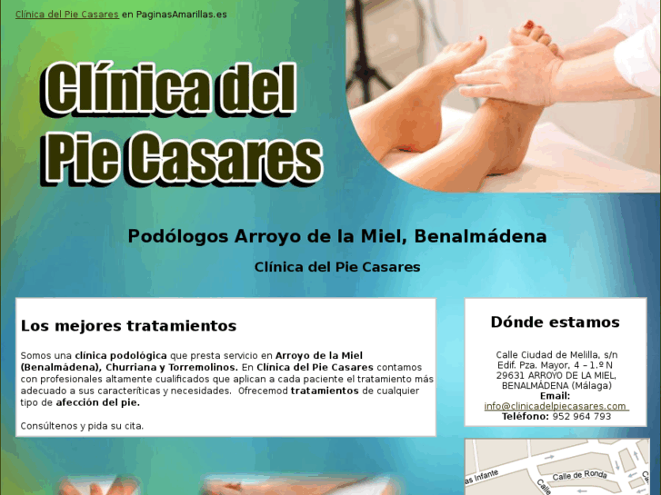 www.clinicadelpiecasares.com