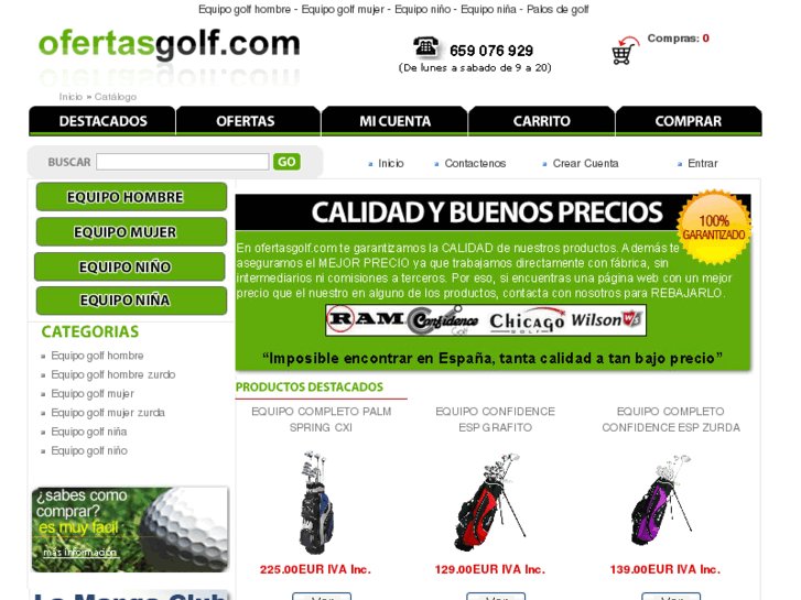 www.ofertasgolf.com