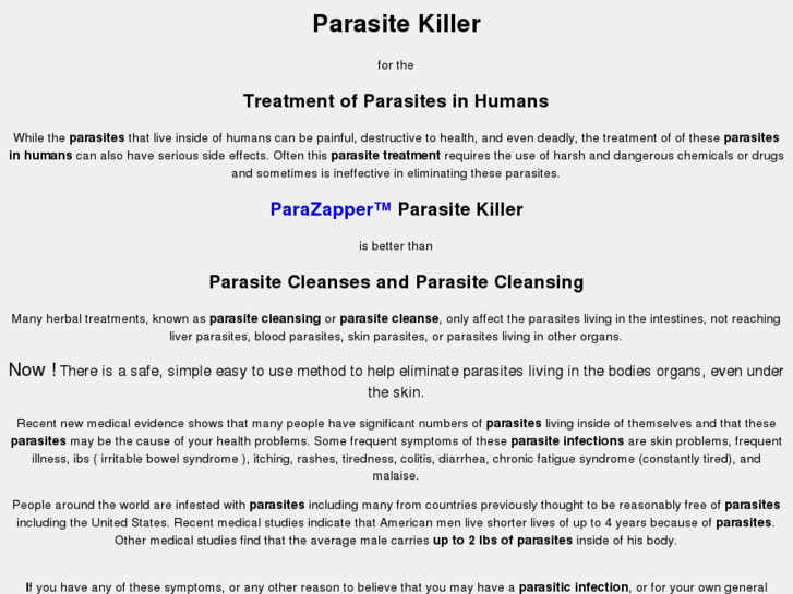 www.parasite-killer.com