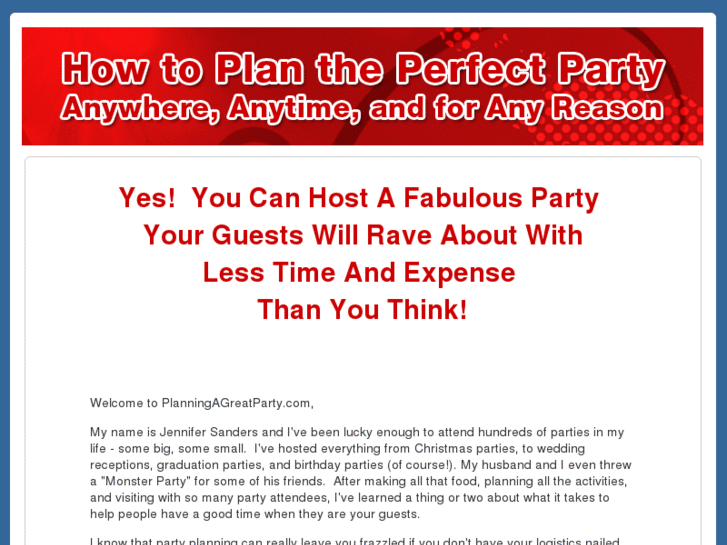 www.planningagreatparty.com