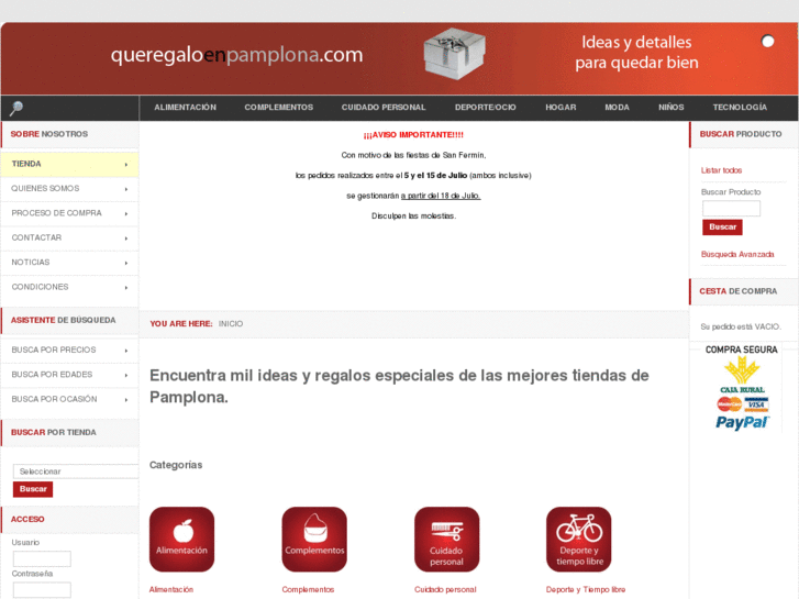 www.queregaloenpamplona.com