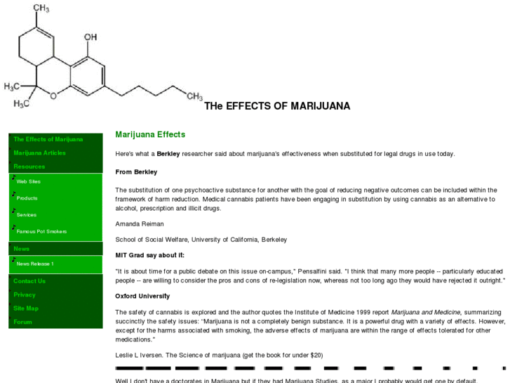 www.theeffectsofmarijuana.com