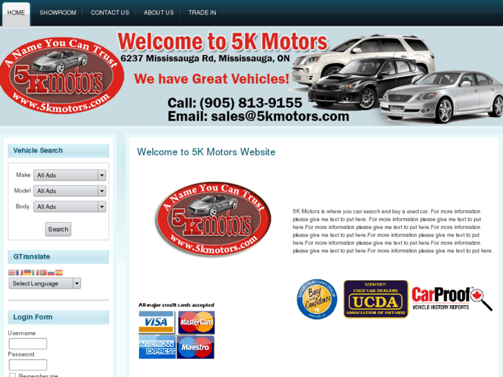 www.5kmotors.com