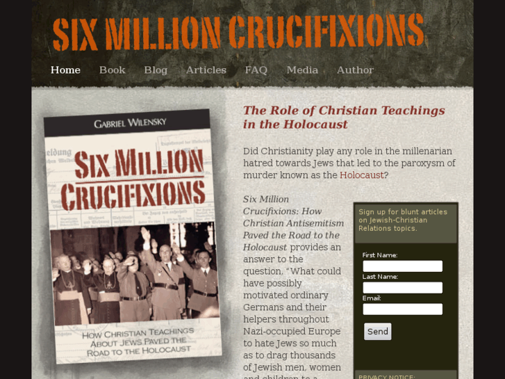 www.6millioncrucifixions.com