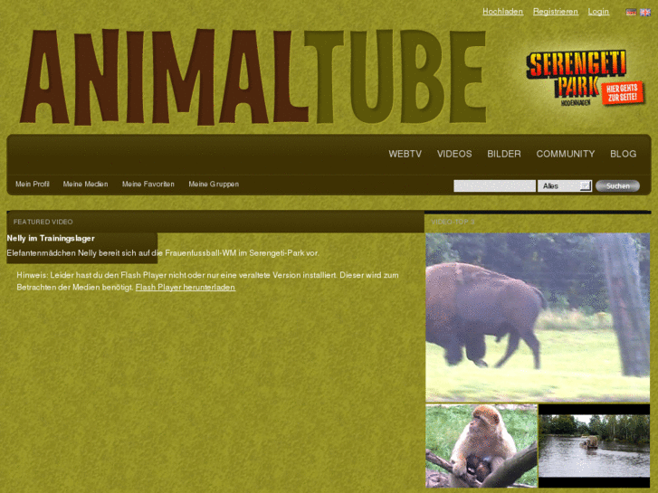 www.animaltube.de