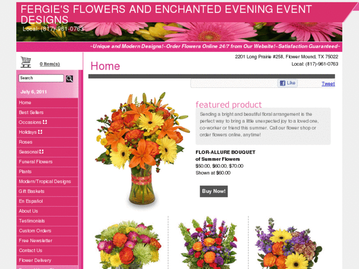 www.fergiesflowers.net