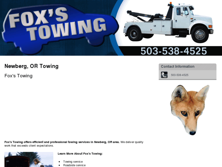 www.foxtowingyamhill.com