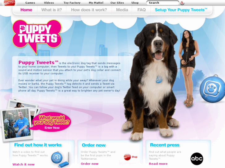 www.mypuppytweets.com